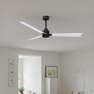 Alessandra 56" Ceiling Fan in Matte Black
