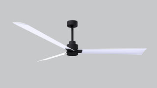 Alessandra 72" Ceiling Fan in Matte Black