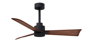 Matthews Fan Company - AK-BK-WN-42 - 42" Ceiling Fan - Alessandra - Matte Black