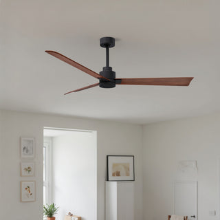 Alessandra 56" Ceiling Fan in Matte Black