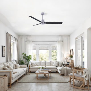 Alessandra 56" Ceiling Fan in Brushed Nickel