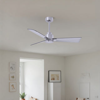 Alessandra 42" Ceiling Fan in Brushed Nickel