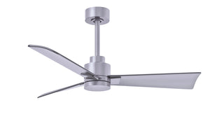 Matthews Fan Company - AK-BN-BN-42 - 42" Ceiling Fan - Alessandra - Brushed Nickel