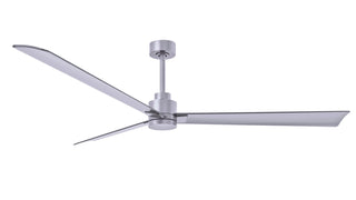 Matthews Fan Company - AK-BN-BN-72 - 72" Ceiling Fan - Alessandra - Brushed Nickel