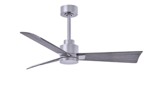 Matthews Fan Company - AK-BN-BW-42 - 42" Ceiling Fan - Alessandra - Brushed Nickel
