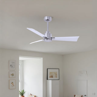 Alessandra 42" Ceiling Fan in Brushed Nickel