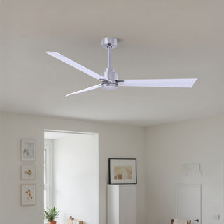 Alessandra 56" Ceiling Fan in Brushed Nickel