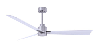 Matthews Fan Company - AK-BN-MWH-56 - 56" Ceiling Fan - Alessandra - Brushed Nickel