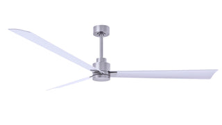 Matthews Fan Company - AK-BN-MWH-72 - 72" Ceiling Fan - Alessandra - Brushed Nickel