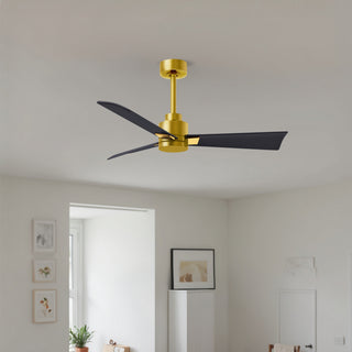 Alessandra 42" Ceiling Fan in Brushed Brass