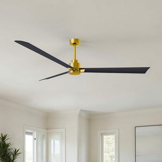 Alessandra 72" Ceiling Fan in Brushed Brass