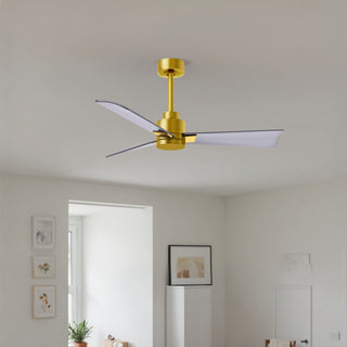 Alessandra 42" Ceiling Fan in Brushed Brass