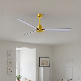 Alessandra 56" Ceiling Fan in Brushed Brass