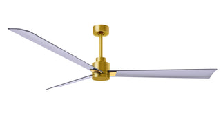 Matthews Fan Company - AK-BRBR-BN-72 - 72" Ceiling Fan - Alessandra - Brushed Brass