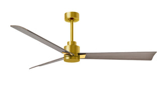 Matthews Fan Company - AK-BRBR-GA-56 - 56" Ceiling Fan - Alessandra - Brushed Brass