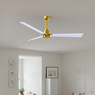 Alessandra 56" Ceiling Fan in Brushed Brass