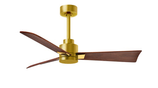 Matthews Fan Company - AK-BRBR-WN-42 - 42" Ceiling Fan - Alessandra - Brushed Brass