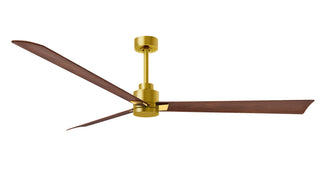 Matthews Fan Company - AK-BRBR-WN-72 - 72" Ceiling Fan - Alessandra - Brushed Brass