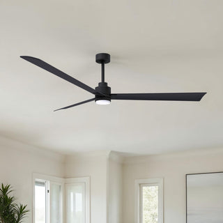 Alessandra - LK 72" Ceiling Fan in Matte Black