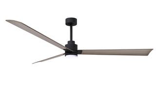 Matthews Fan Company - AKLK-BK-GA-72 - 72" Ceiling Fan - Alessandra - LK - Matte Black