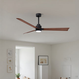 Alessandra - LK 56" Ceiling Fan in Matte Black