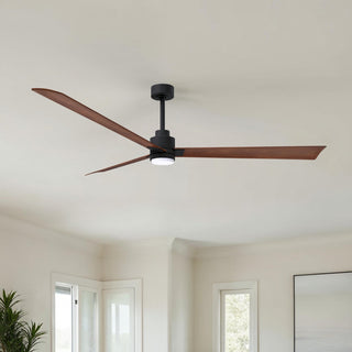 Alessandra - LK 72" Ceiling Fan in Matte Black