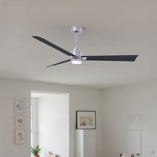 Alessandra - LK 56" Ceiling Fan in Brushed Nickel