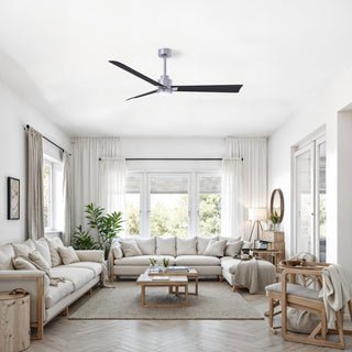 Alessandra - LK 56" Ceiling Fan in Brushed Nickel