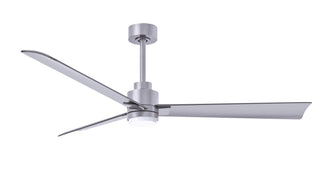 Matthews Fan Company - AKLK-BN-BN-56 - 56" Ceiling Fan - Alessandra - LK - Brushed Nickel