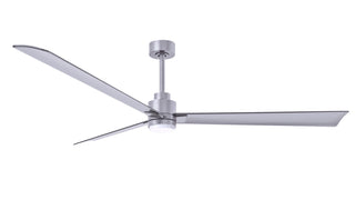 Matthews Fan Company - AKLK-BN-BN-72 - 72" Ceiling Fan - Alessandra - LK - Brushed Nickel