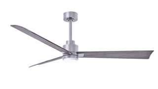 Matthews Fan Company - AKLK-BN-BW-56 - 56" Ceiling Fan - Alessandra - LK - Brushed Nickel