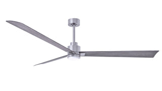 Matthews Fan Company - AKLK-BN-BW-72 - 72" Ceiling Fan - Alessandra - LK - Brushed Nickel