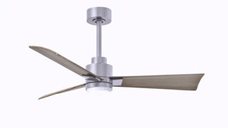 Matthews Fan Company - AKLK-BN-GA-42 - 42" Ceiling Fan - Alessandra - LK - Brushed Nickel