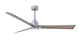 Matthews Fan Company - AKLK-BN-GA-56 - 56" Ceiling Fan - Alessandra - LK - Brushed Nickel