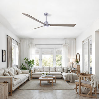 Alessandra - LK 72" Ceiling Fan in Brushed Nickel