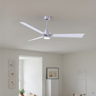Alessandra - LK 56" Ceiling Fan in Brushed Nickel