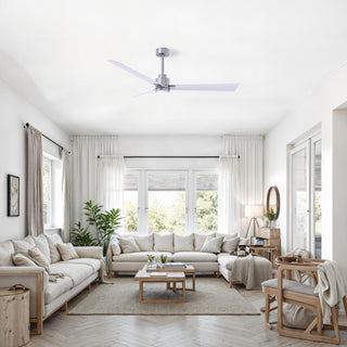 Alessandra - LK 56" Ceiling Fan in Brushed Nickel
