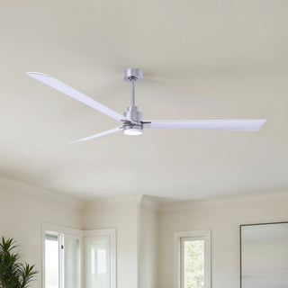 Alessandra - LK 72" Ceiling Fan in Brushed Nickel