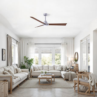 Alessandra - LK 56" Ceiling Fan in Brushed Nickel
