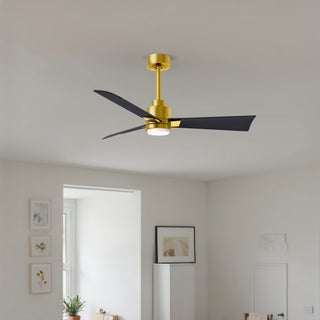 Alessandra - LK 42" Ceiling Fan in Brushed Brass