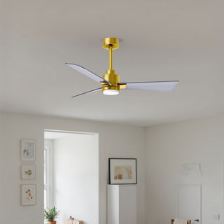 Alessandra - LK 42" Ceiling Fan in Brushed Brass