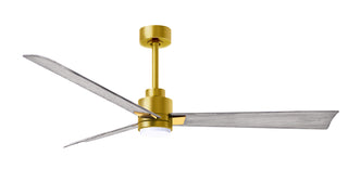 Alessandra - LK 56" Ceiling Fan in Brushed Brass