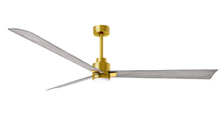 Alessandra - LK 72" Ceiling Fan in Brushed Brass