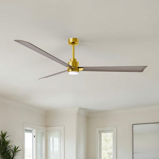 Alessandra - LK 72" Ceiling Fan in Brushed Brass