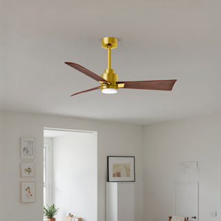 Alessandra - LK 42" Ceiling Fan in Brushed Brass
