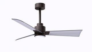 Matthews Fan Company - AKLK-TB-BN-42 - 42" Ceiling Fan - Alessandra - LK - Textured Bronze