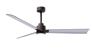 Matthews Fan Company - AKLK-TB-BN-56 - 56" Ceiling Fan - Alessandra - LK - Textured Bronze