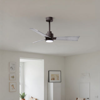 Alessandra - LK 42" Ceiling Fan in Textured Bronze