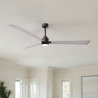 Alessandra - LK 72" Ceiling Fan in Textured Bronze