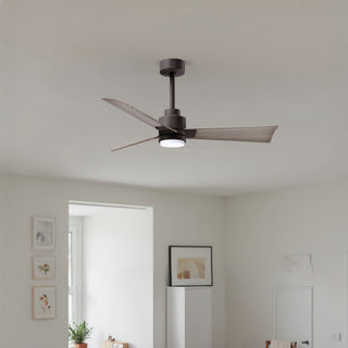 Alessandra - LK 42" Ceiling Fan in Textured Bronze